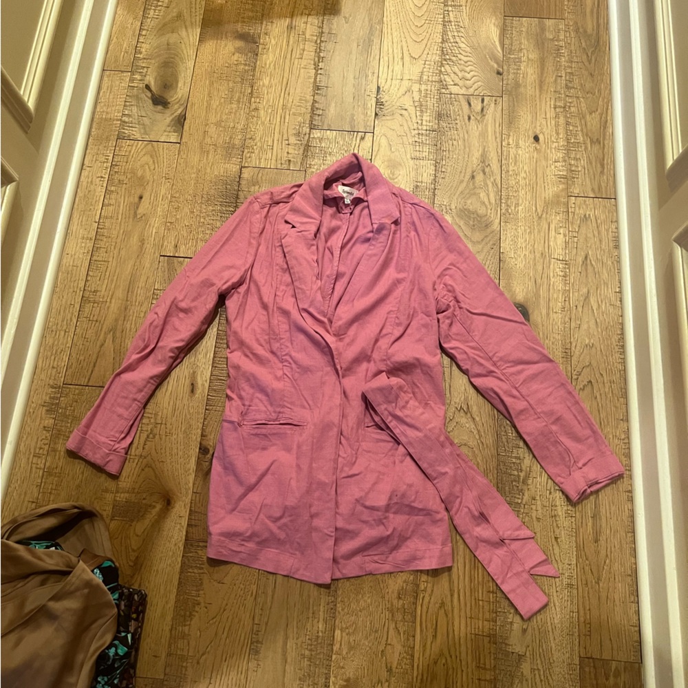 Baby pink blazer